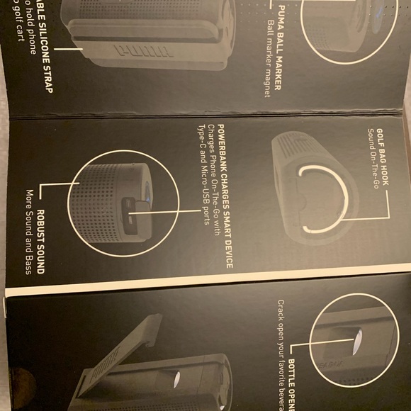 Brand New @PumaGolf PopTop Bluetooth speaker - Picture 2 of 9